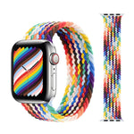 금속 헤드 브레이디드 나일론 교체용 시계 밴드, 사이즈: S 135mm, Apple Watch 시리즈 6 & SE & 5 & 4 40mm / 3 & 2 & 1 38mm용, S 135mm 40mm / 38mm