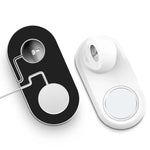 2-in-1 다기능 맥세이프 충전 스탠드 홀더, 애플 워치 / 아이폰용
