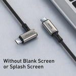 Baseus CATPN-01 100W 5A PD3.1 Gen2 USB-C / Type-C에서 USB-C / Type-C HD 동기화 코액셜 해머 케이블, 케이블 길이: 1.5m