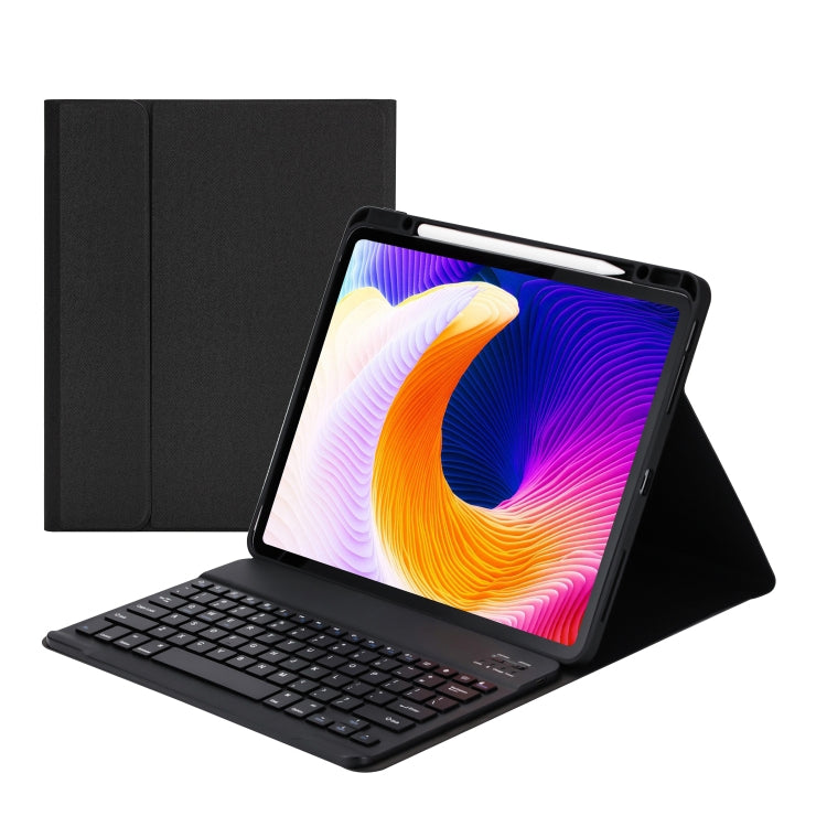 HK132 분리형 플라스틱 블루투스 키보드 보호 케이스 홀더 및 펜 슬롯 포함, iPad Pro 12.9인치 2021 / 2020 / 2018용