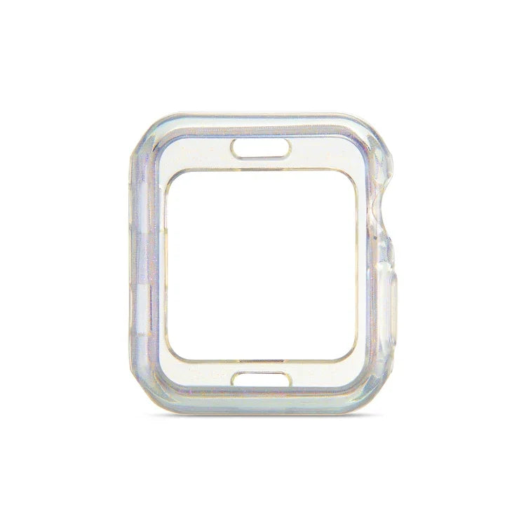 Glitter Powder TPU Protective Case, For Apple Watch Series 6 / 5 / 4 / Watch SE 44mm, For Apple Watch Series 3 & 2 & 1 42mm, For Apple Watch Series 6 / 5 / 4 / Watch SE 40mm, For Apple Watch Series 3 & 2 & 1 38mm