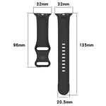 대형 실리콘 시계줄, 애플 워치 시리즈용, 7 41mm / 6 & SE & 5 & 4 40mm / 3 & 2 & 1 38mm, 사이즈: 대형, 7 45mm / 6 & SE & 5 & 4 44mm / 3 & 2 & 1 42mm, 사이즈: 대형