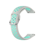 For Huawei Watch 3 / 3 Pro 22mm Sport Two-color Silicone Replacement Strap Watchband