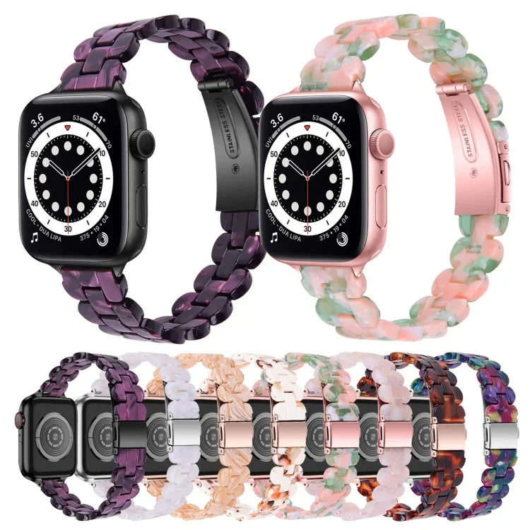타원형 수지 교체용 스트랩 시계줄, 애플 워치 시리즈 7 41mm / & 6 & SE & 5 & 4 40mm용, 애플 워치 시리즈 7 45mm / & 6 & SE & 5 & 4 44mm용
