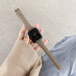 악어 무늬 가죽 교체 스트랩 시계줄, Apple Watch 시리즈 7 41mm / & 6 & SE & 5 & 4 40mm용, Apple Watch 시리즈 7 45mm / & 6 & SE & 5 & 4 44mm용