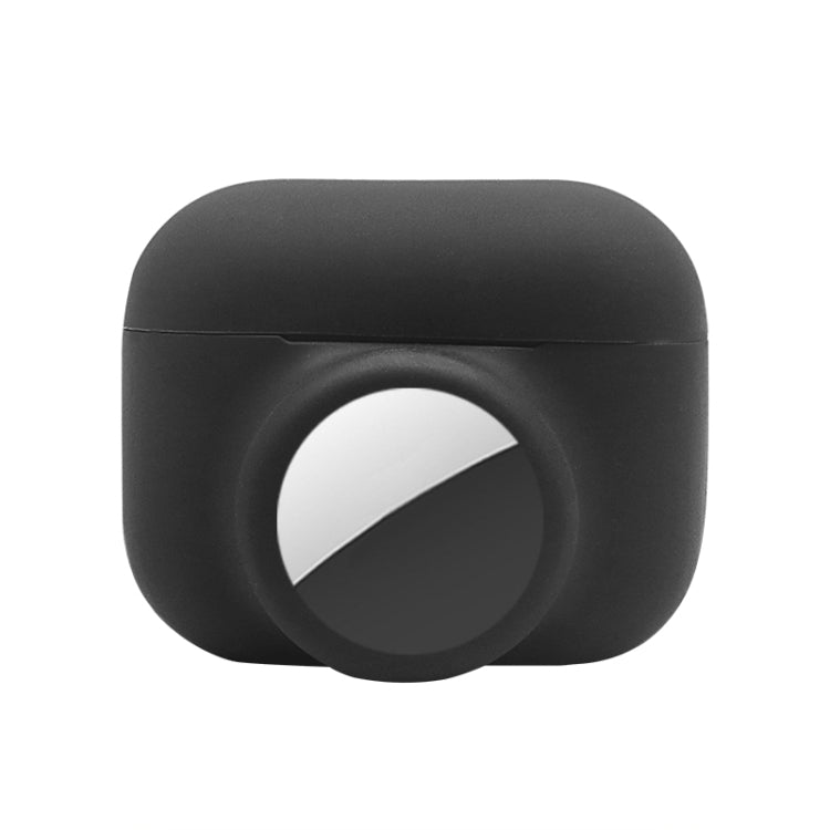 2 in 1 충격 방지 전면 커버 실리콘 보호 케이스, AirPods Pro / 에어태그용