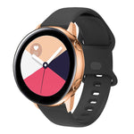 For Huawei Watch 3 Internal Buckle Perforation Silicone Replacement Watchband, 22mm, 20mm