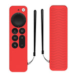 Apple TV 4K 4세대 시리 리모컨용 실리콘 보호 케이스 커버