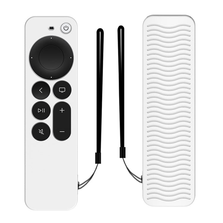 Apple TV 4K 4세대 시리 리모컨용 실리콘 보호 케이스 커버
