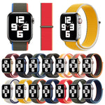 루프 타입 스포츠 교체 스트랩 밴드, 애플 워치 시리즈 7 41mm / & 6 & SE & 5 & 4 40mm용, 애플 워치 시리즈 7 45mm / & 6 & SE & 5 & 4 44mm용, 애플 워치 시리즈 7 41mm / 6 & SE & 5 & 4 40mm용