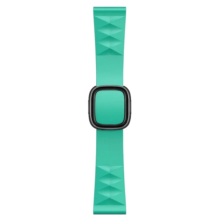 애플 워치 시리즈 6 & SE & 5 & 4 44mm / 3 & 2 & 1 42mm용 모던 스타일 실리콘 교체 스트랩 밴드, 블랙 버클, 로즈 골드 버클, 실버 버클