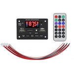 JX-809BT 자동차 12V 오디오 MP3 플레이어 디코더 보드 FM 라디오 USB, 블루투스 / 리모컨 / 녹음 포함, JX-809BT