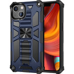 Armor Shockproof TPU + PC Magnetic Protective Case with Holder, For iPhone 13 mini, For iPhone 13, For iPhone 13 Pro, For iPhone 13 Pro Max