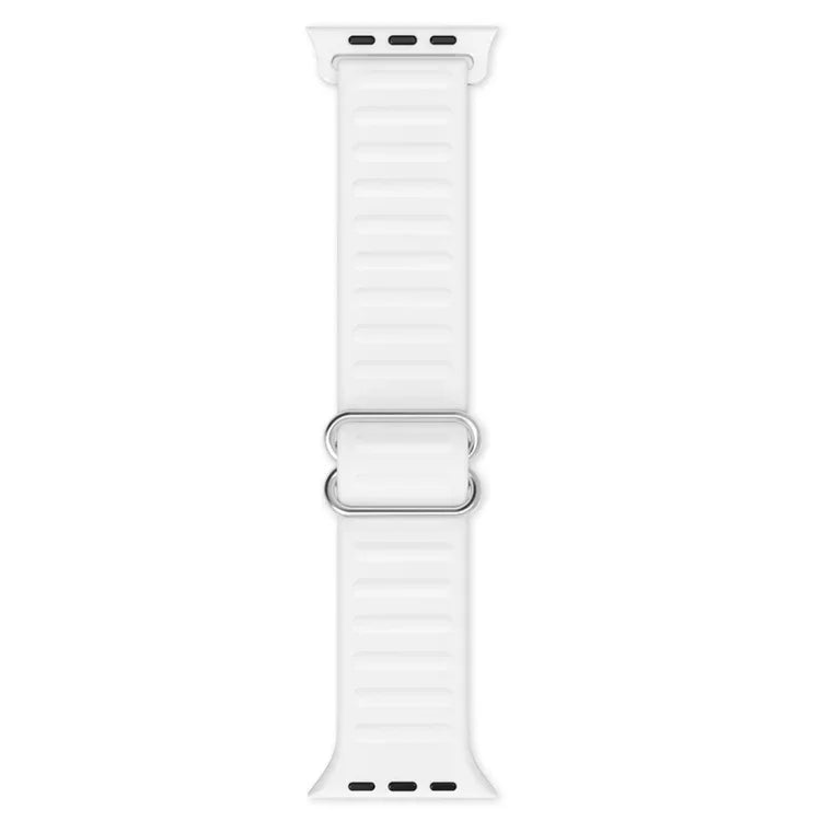 일본어 단어 버클 실리콘 교체용 시계줄, Apple Watch 시리즈 7 45mm / 6 & SE & 5 & 4 44mm / 3 & 2 & 1 42mm, 7 41mm / 6 & SE & 5 & 4 40mm / 3 & 2 & 1 38mm