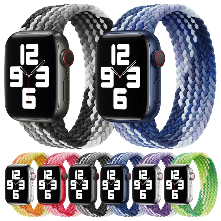 싱글 루프 직조 나일론 교체용 시계줄, 사이즈: M 155mm, Apple Watch 시리즈 6 & SE & 5 & 4 44mm / 3 & 2 & 1 42mm용, M 155mm 44mm / 42 mm