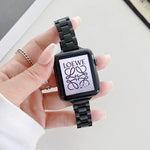 세 알갱이 스틸 교체용 스트랩 시계줄, Apple Watch 시리즈 7 41mm / & 6 & SE & 5 & 4 40mm용, Apple Watch 시리즈 7 45mm / & 6 & SE & 5 & 4 44mm용