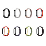 For Xiaomi Mi Band 6 / 5 Mijobs Nylon Loop Plus Strap Replacement Watchband