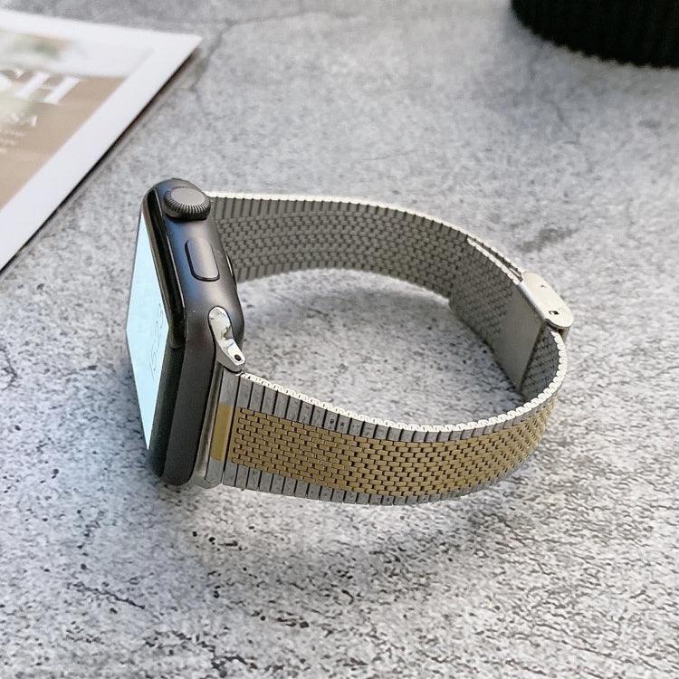 작은 손목 스틸 교체용 스트랩 시계줄, Apple Watch 시리즈 7 41mm / & 6 & SE & 5 & 4 40mm용, Apple Watch 시리즈 7 45mm / & 6 & SE & 5 & 4 44mm용