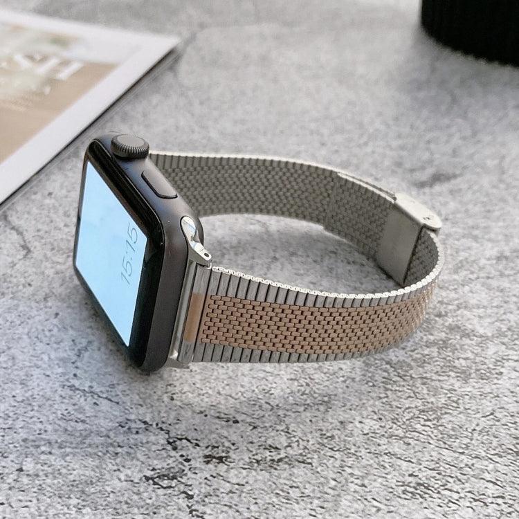 작은 손목 스틸 교체용 스트랩 시계줄, Apple Watch 시리즈 7 41mm / & 6 & SE & 5 & 4 40mm용, Apple Watch 시리즈 7 45mm / & 6 & SE & 5 & 4 44mm용