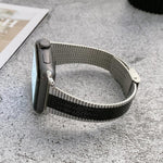 작은 손목 스틸 교체용 스트랩 시계줄, Apple Watch 시리즈 7 41mm / & 6 & SE & 5 & 4 40mm용, Apple Watch 시리즈 7 45mm / & 6 & SE & 5 & 4 44mm용