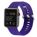 실리콘 교체 스트랩 시계줄, Apple Watch 시리즈 7 45mm / 6 & SE & 5 & 4 44mm / 3 & 2 & 1 42mm, 7 41mm / 6 & SE & 5 & 4 40mm / 3 & 2 & 1 38mm용