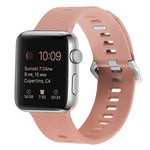 실리콘 교체 스트랩 시계줄, Apple Watch 시리즈 7 45mm / 6 & SE & 5 & 4 44mm / 3 & 2 & 1 42mm, 7 41mm / 6 & SE & 5 & 4 40mm / 3 & 2 & 1 38mm용