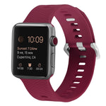 실리콘 교체 스트랩 시계줄, Apple Watch 시리즈 7 45mm / 6 & SE & 5 & 4 44mm / 3 & 2 & 1 42mm, 7 41mm / 6 & SE & 5 & 4 40mm / 3 & 2 & 1 38mm용