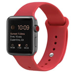 실리콘 교체용 시계줄, 애플 워치 시리즈 7 41mm / 6 & SE & 5 & 4 40mm / 3 & 2 & 1 38mm, 7 45mm / 6 & SE & 5 & 4 44mm / 3 & 2 & 1 42mm용