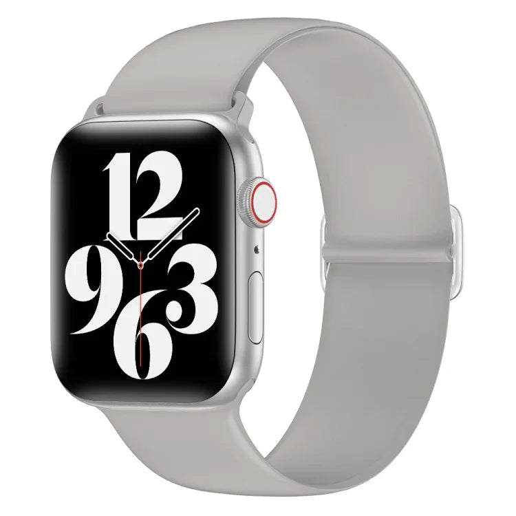 탄력성 실리콘 교체 스트랩 시계줄, Apple Watch 시리즈용, 7 45mm / 6 & SE & 5 & 4 44mm / 3 & 2 & 1 42mm