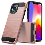 Brushed Texture Carbon Fiber TPU Case, For iPhone 13 mini, For iPhone 13, For iPhone 13 Pro, For iPhone 13 Pro Max