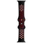 버터플라이 버클 투톤 액체 실리콘 교체 시계줄, Apple Watch 시리즈용, 7 41mm / 6 & SE & 5 & 4 40mm / 3 & 2 & 1 38mm, 7 45mm / 6 & SE & 5 & 4 44mm / 3 & 2 & 1 42mm
