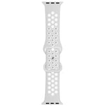 버터플라이 버클 투톤 액체 실리콘 교체 시계줄, Apple Watch 시리즈용, 7 41mm / 6 & SE & 5 & 4 40mm / 3 & 2 & 1 38mm, 7 45mm / 6 & SE & 5 & 4 44mm / 3 & 2 & 1 42mm