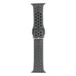 금속 버클 실리콘 교체 시계줄, Apple Watch 시리즈용, 7 41mm / 6 & SE & 5 & 4 40mm / 3 & 2 & 1 38mm, 7 45mm / 6 & SE & 5 & 4 44mm / 3 & 2 & 1 42mm