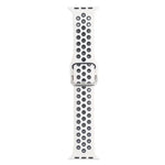 금속 버클 실리콘 교체 시계줄, Apple Watch 시리즈용, 7 41mm / 6 & SE & 5 & 4 40mm / 3 & 2 & 1 38mm, 7 45mm / 6 & SE & 5 & 4 44mm / 3 & 2 & 1 42mm