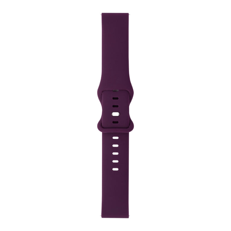 8버클 실리콘 교체 스트랩 시계줄, Huawei Watch GT 2 Pro 46mm용, Honor Magic Watch 2 42mm용, Honor Magic Watch 2 46mm용, Amazfit Pop용