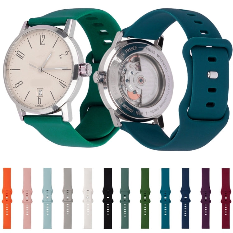 8버클 실리콘 교체 스트랩 시계줄, Amazfit GTR 2용, Amazfit GTR 42mm용, Amazfit GTR 47mm용, Amazfit GTS / GTS 2용