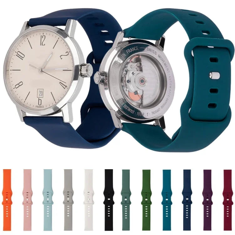 8버클 실리콘 교체 스트랩 시계줄, Amazfit 스포츠 워치 / 스포츠 워치 2S용, Garmin Vivoactive 3용