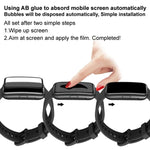 IMAK 플렉시글라스 HD 시계 보호 필름, Huawei Watch Fit용, Huawei Band 6용, Huawei Band B6용, Huawei Watch 3 46mm용, Huawei Watch 3 Pro 48mm용, Huawei Watch GT 2 Pro Porsche 버전용, Huawei Watch GT 2 Pro 스포츠 / 패션 / ECG 버전용