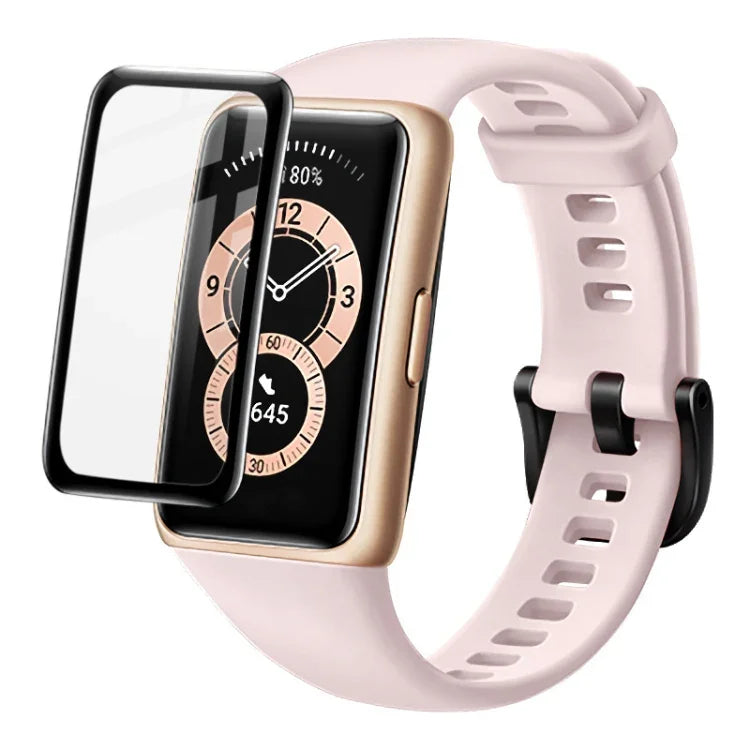 IMAK 플렉시글라스 HD 시계 보호 필름, Huawei Watch Fit용, Huawei Band 6용, Huawei Band B6용, Huawei Watch 3 46mm용, Huawei Watch 3 Pro 48mm용, Huawei Watch GT 2 Pro Porsche 버전용, Huawei Watch GT 2 Pro 스포츠 / 패션 / ECG 버전용