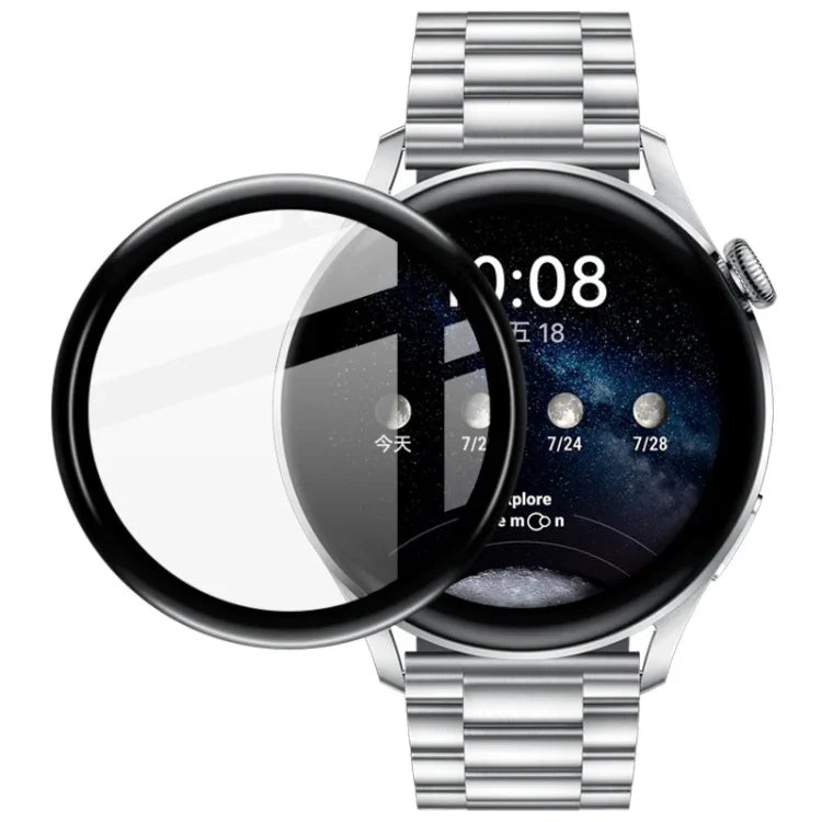 IMAK 플렉시글라스 HD 시계 보호 필름, Huawei Watch Fit용, Huawei Band 6용, Huawei Band B6용, Huawei Watch 3 46mm용, Huawei Watch 3 Pro 48mm용, Huawei Watch GT 2 Pro Porsche 버전용, Huawei Watch GT 2 Pro 스포츠 / 패션 / ECG 버전용