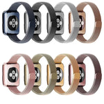 밀라노 루프백 작은 손목용 교체 시계줄, Apple Watch 시리즈용, 7 41mm / 6 & SE & 5 & 4 40mm / 3 & 2 & 1 38mm, 7 45mm / 6 & SE & 5 & 4 44mm / 3 & 2 & 1 42mm