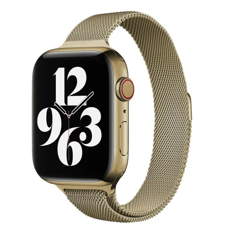 밀라노 루프백 작은 손목용 교체 시계줄, Apple Watch 시리즈용, 7 41mm / 6 & SE & 5 & 4 40mm / 3 & 2 & 1 38mm, 7 45mm / 6 & SE & 5 & 4 44mm / 3 & 2 & 1 42mm