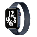 밀라노 루프백 작은 손목용 교체 시계줄, Apple Watch 시리즈용, 7 41mm / 6 & SE & 5 & 4 40mm / 3 & 2 & 1 38mm, 7 45mm / 6 & SE & 5 & 4 44mm / 3 & 2 & 1 42mm