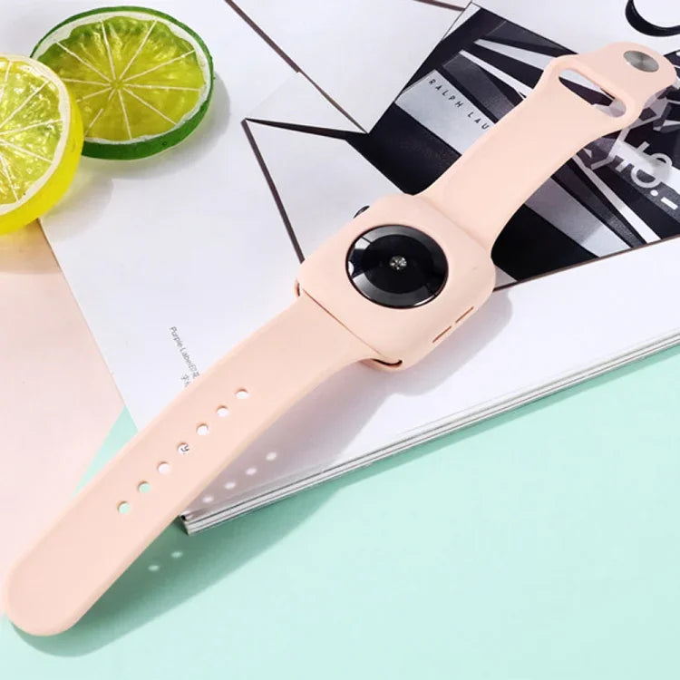 실리콘 교체 스트랩 시계줄 + 시계 보호 케이스 세트, Apple Watch 시리즈 3 & 2 & 1 38mm용, Apple Watch 시리즈 3 & 2 & 1 42mm용