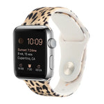 실리콘 페인팅 패턴 교체 시계줄, Apple Watch 시리즈 7 41mm / 6 & SE & 5 & 4 40mm / 3 & 2 & 1 38mm, 7 45mm / 6 & SE & 5 & 4 44mm / 3 & 2 & 1 42mm용