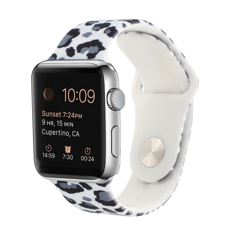 실리콘 페인팅 패턴 교체 시계줄, Apple Watch 시리즈 7 41mm / 6 & SE & 5 & 4 40mm / 3 & 2 & 1 38mm, 7 45mm / 6 & SE & 5 & 4 44mm / 3 & 2 & 1 42mm용