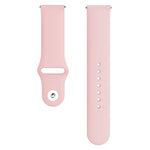Galaxy Watch Active 2 스마트워치 단색 실리콘 손목 스트랩 시계줄, L, S