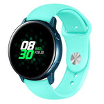 Galaxy Watch Active 2 스마트워치 단색 실리콘 손목 스트랩 시계줄, L, S