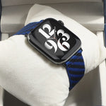 나일론 싱글 루프 교체 스트랩 시계줄, Apple Watch 시리즈 7 41mm / 6 & SE & 5 & 4 40mm / 3 & 2 & 1 38mm, 7 45mm / 6 & SE & 5 & 4 44mm / 3 & 2 & 1 42mm용