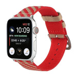 나일론 싱글 루프 교체 스트랩 시계줄, Apple Watch 시리즈 7 41mm / 6 & SE & 5 & 4 40mm / 3 & 2 & 1 38mm, 7 45mm / 6 & SE & 5 & 4 44mm / 3 & 2 & 1 42mm용